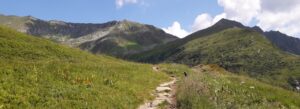 bergweg zum Himmel